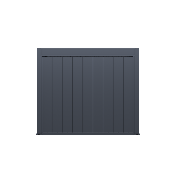 Orion schutterpaneel kantelbaar verticaal 360 cm - Antraciet