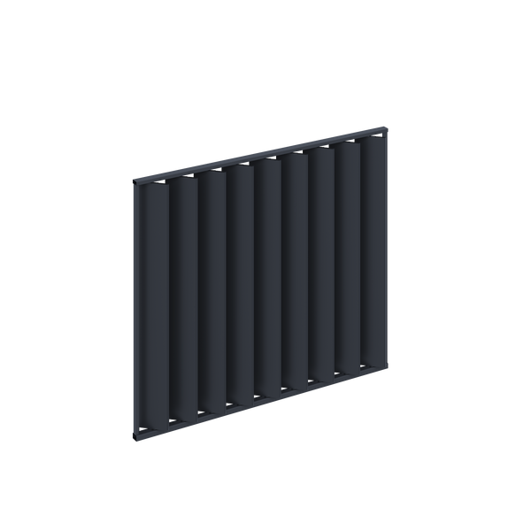 Orion schutterpaneel kantelbaar verticaal 360 cm - Antraciet