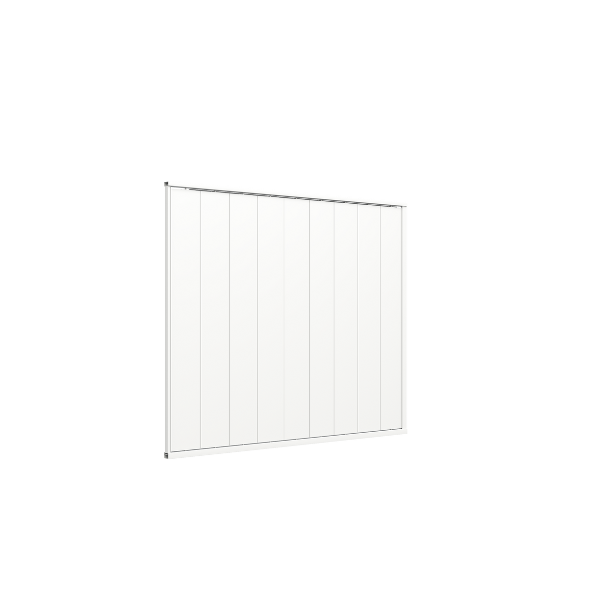 Orion schutterpaneel kantelbaar verticaal 360 cm - Wit