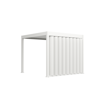 Orion schutterpaneel kantelbaar verticaal 360 cm - Wit
