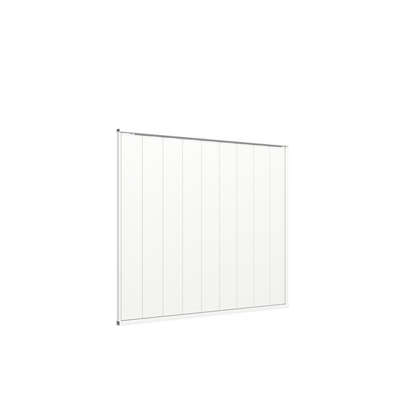 Orion schutterpaneel kantelbaar verticaal 360 cm - Wit