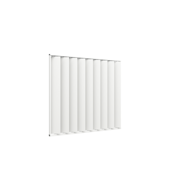 Orion schutterpaneel kantelbaar verticaal 360 cm - Wit