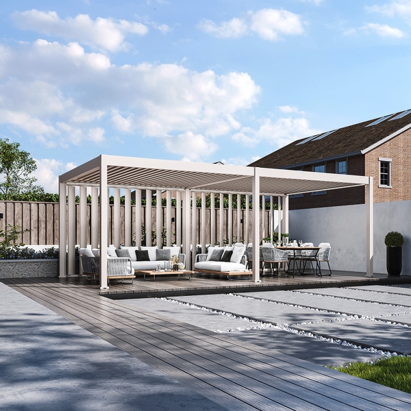 Orion schutterpaneel kantelbaar verticaal 360 cm - Zand