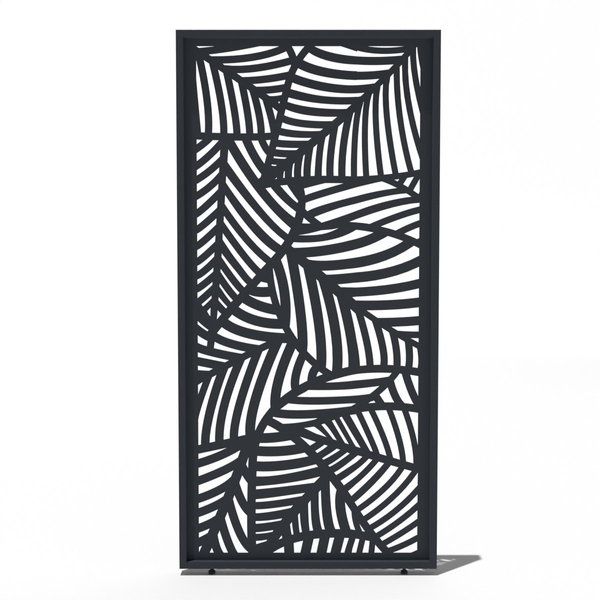 Orion schutterpaneel vast palmbladeren 300 cm - Antraciet