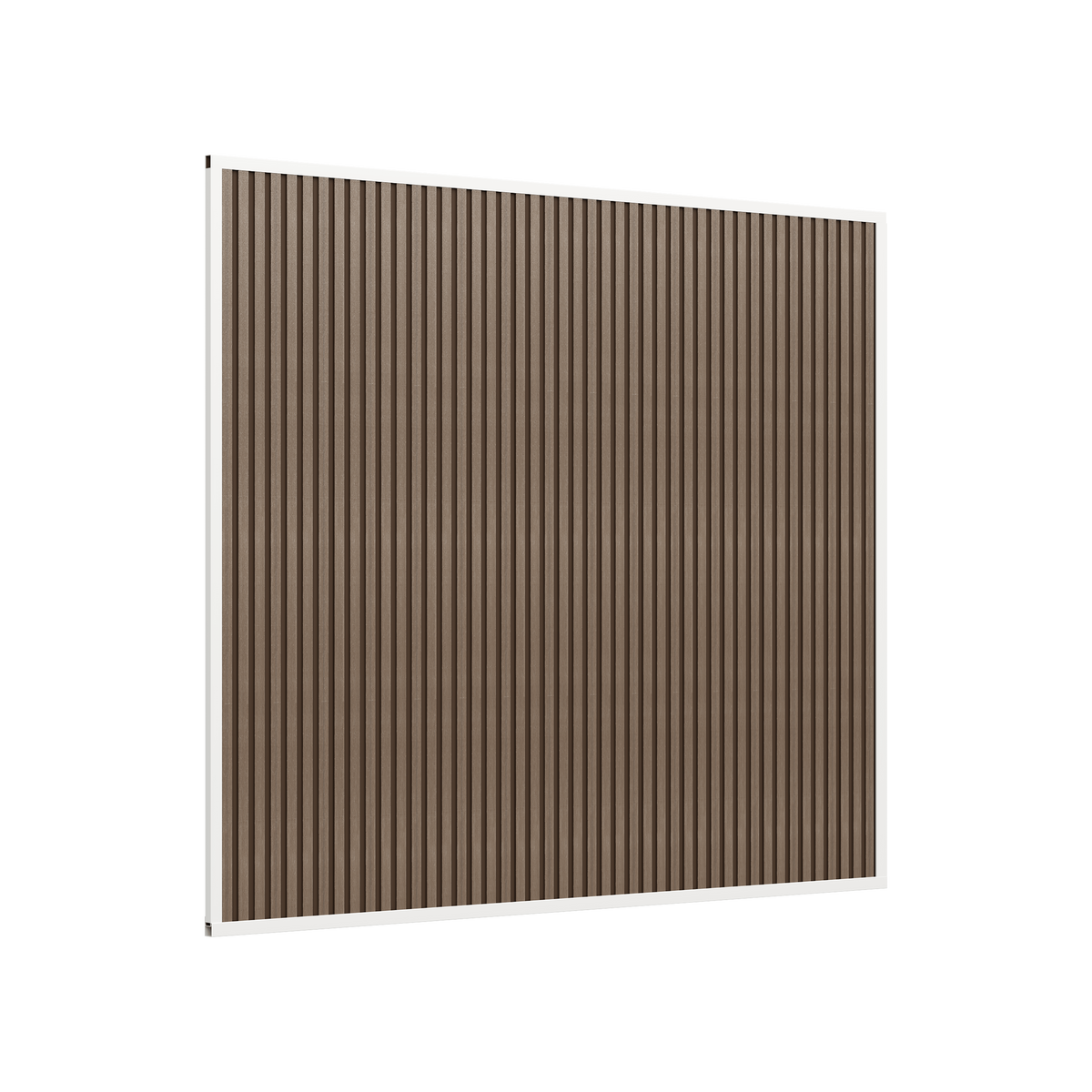 Orion Verbundwand 265 cm – Weiß/Teak