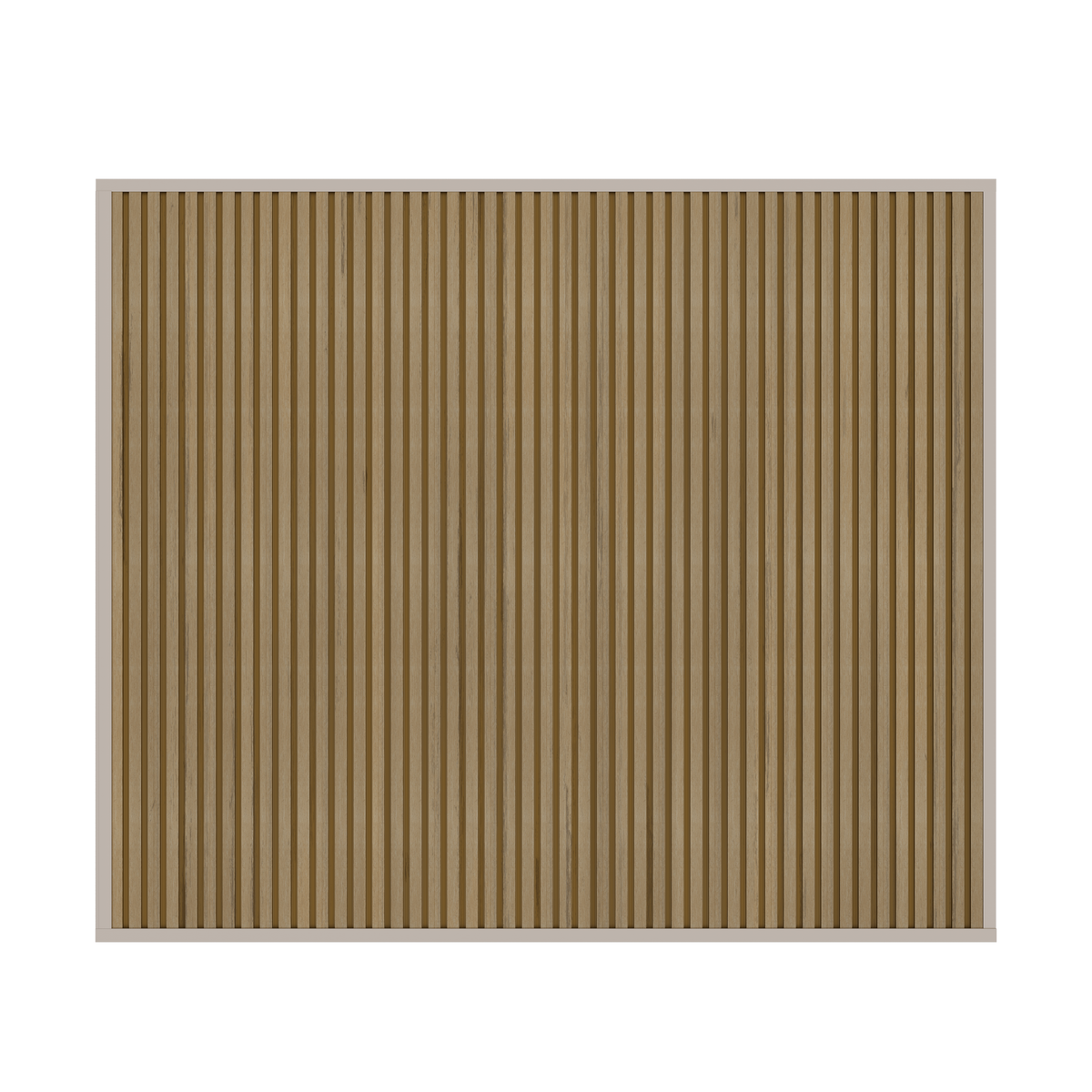 Orion composietwand 360 cm - Zand/teak