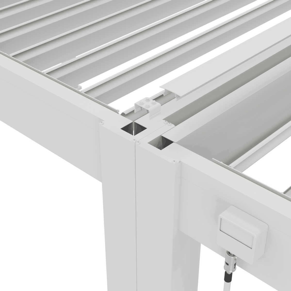 Orion verbindingsset 400 cm - Wit
