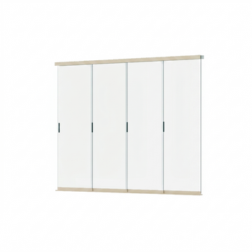 Orion glazen schuifwand 300 cm - Zand
