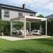 Orion glazen schuifwand 400 cm - Zand