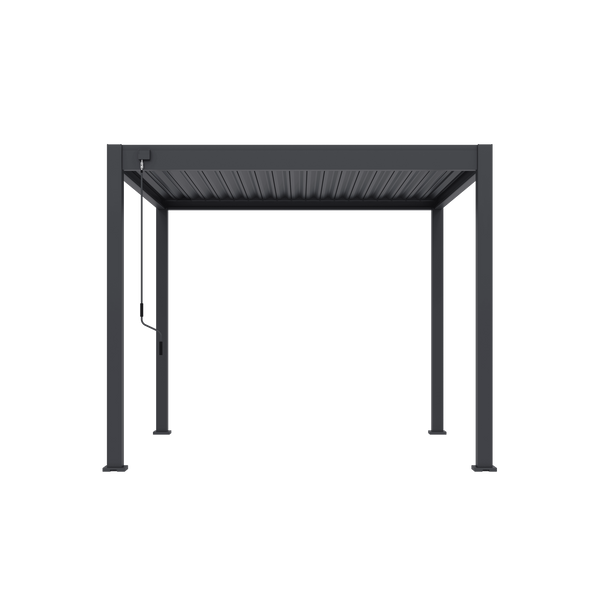Orion Comfort vrijstaand lamellen overkapping 300x300 cm handmatig - Antraciet