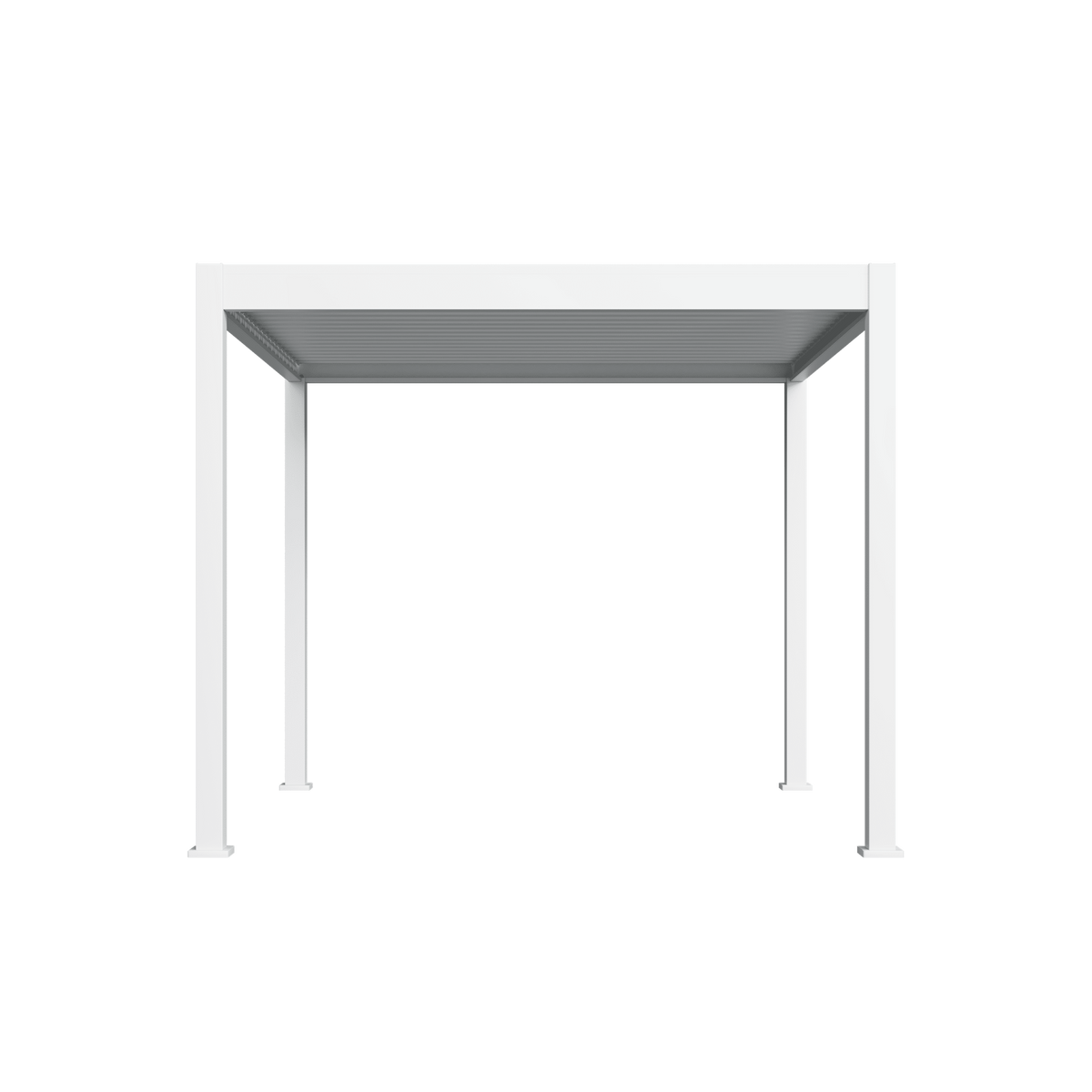 Orion Comfort vrijstaand lamellen overkapping 300x300 cm handmatig - Wit