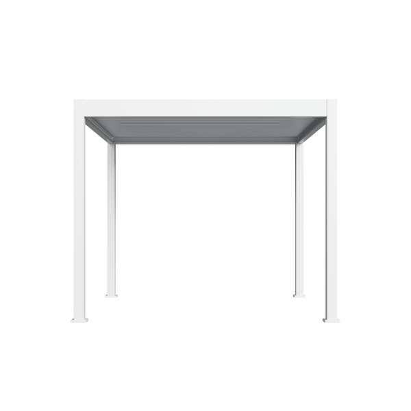 Orion Comfort vrijstaand lamellen overkapping 300x300 cm handmatig - Wit