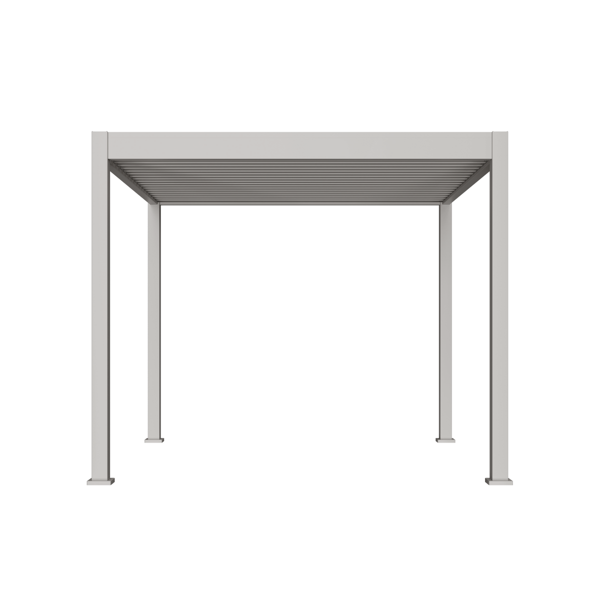 Orion Comfort vrijstaand lamellen overkapping 300x300 cm handmatig - Zand