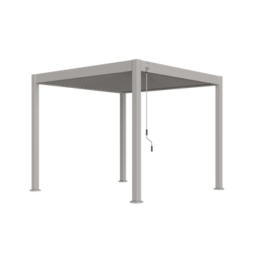 Orion Comfort vrijstaand lamellen overkapping 300x300 cm handmatig - Zand