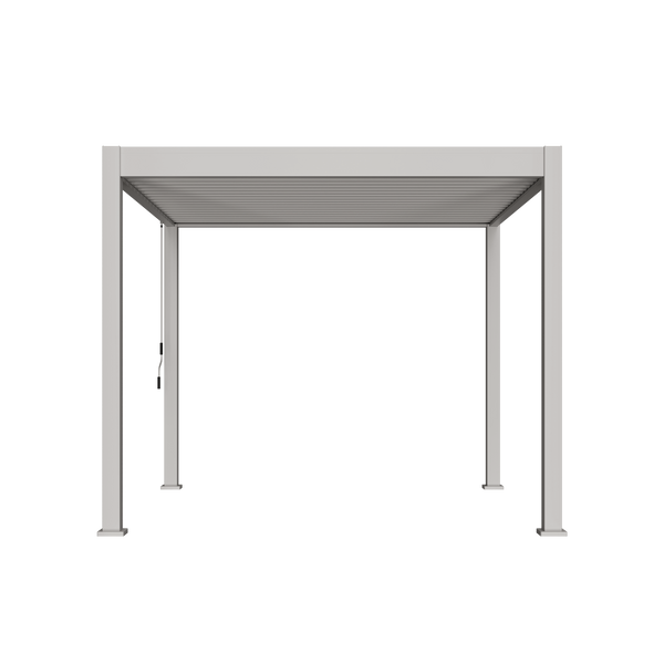 Orion Comfort vrijstaand lamellen overkapping 300x300 cm handmatig - Zand