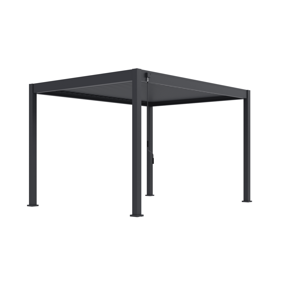 Orion Comfort vrijstaand lamellen overkapping 300x360 cm handmatig - Antraciet