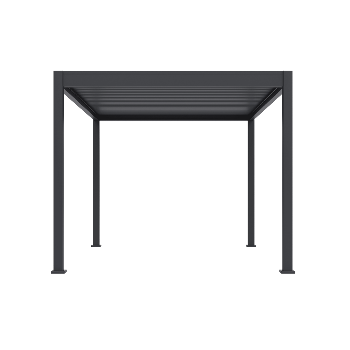 Orion Comfort vrijstaand lamellen overkapping 300x360 cm handmatig - Antraciet