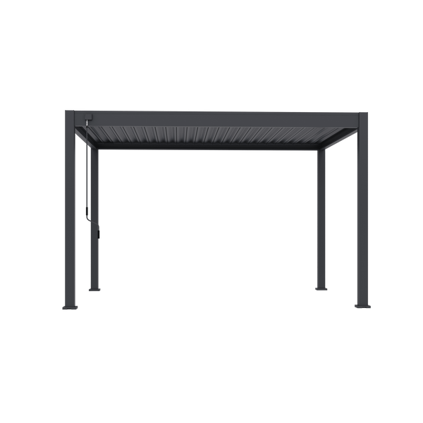 Orion Comfort vrijstaand lamellen overkapping 300x360 cm handmatig - Antraciet