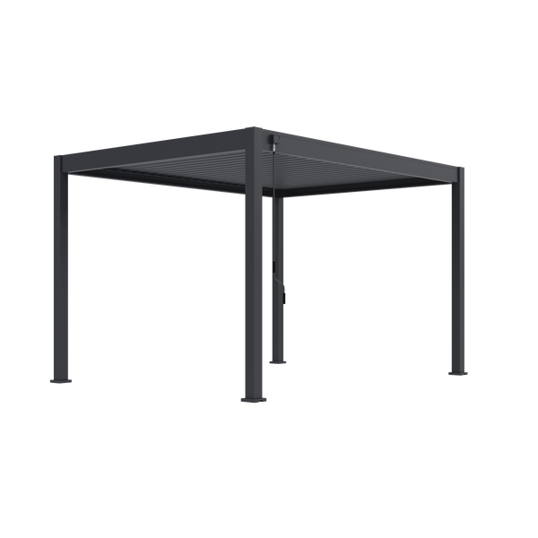 Orion Comfort vrijstaand lamellen overkapping 300x360 cm handmatig - Antraciet