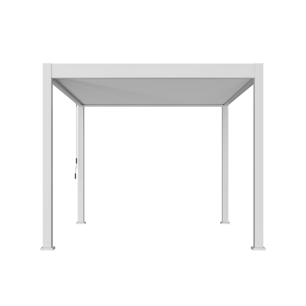 Orion Comfort vrijstaand lamellen overkapping 300x360 cm handmatig - Wit