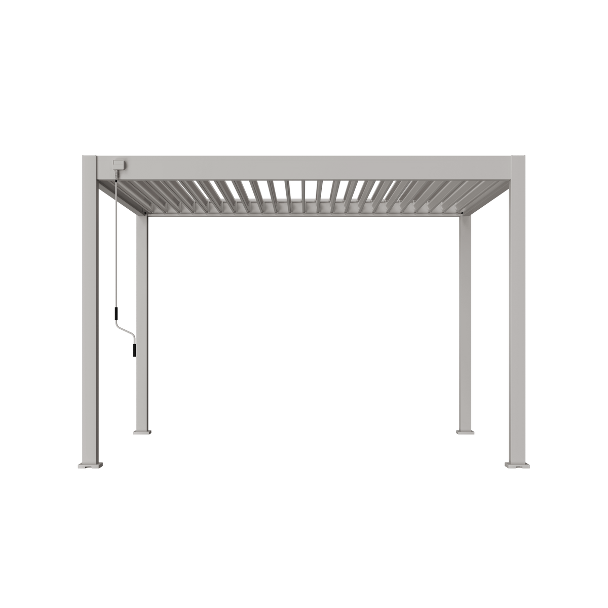 Orion Comfort vrijstaand lamellen overkapping 300x360 cm handmatig - Zand