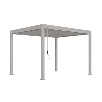 Orion Comfort vrijstaand lamellen overkapping 300x360 cm handmatig - Zand