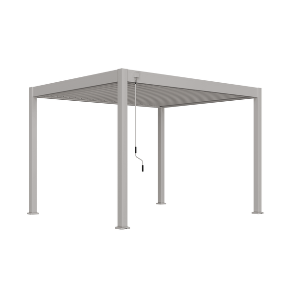 Orion Comfort vrijstaand lamellen overkapping 300x360 cm handmatig - Zand