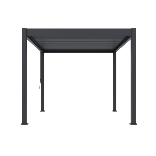 Orion Comfort vrijstaand lamellen overkapping 300x400 cm handmatig - Antraciet