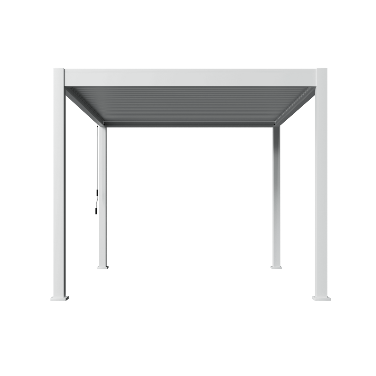 Orion Comfort vrijstaand lamellen overkapping 300x400 cm handmatig - Wit