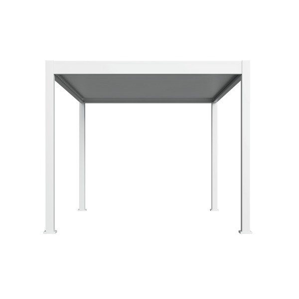 Orion Comfort vrijstaand lamellen overkapping 300x400 cm handmatig - Wit