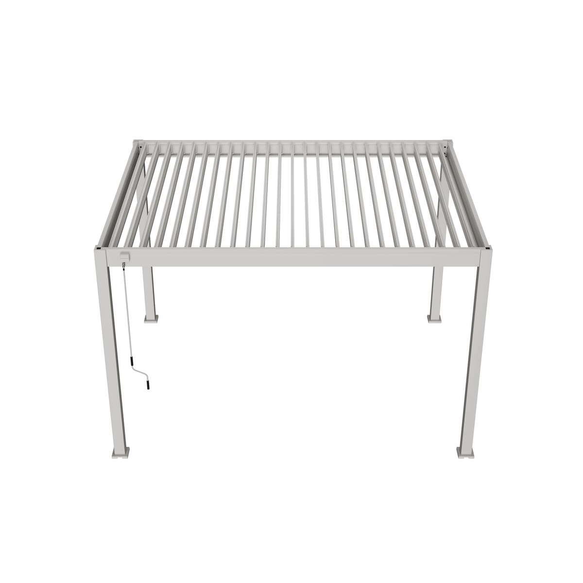 Orion Comfort vrijstaand lamellen overkapping 300x400 cm handmatig - Zand