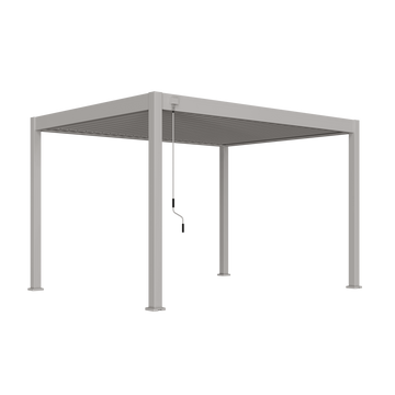 Orion Comfort vrijstaand lamellen overkapping 300x400 cm handmatig - Zand