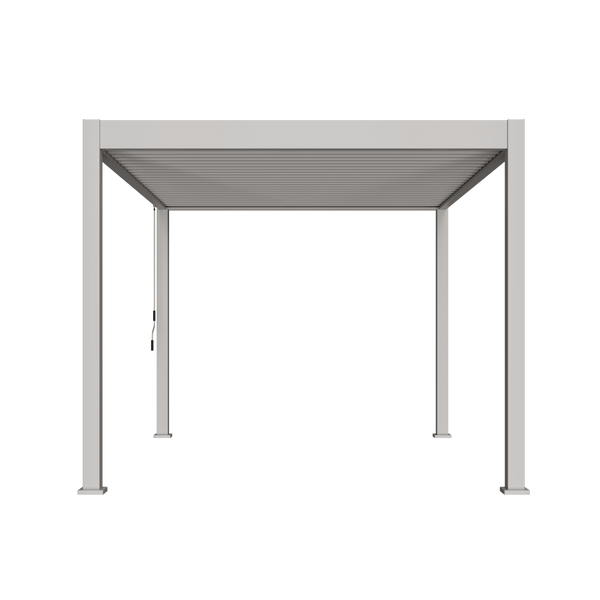 Orion Comfort vrijstaand lamellen overkapping 300x400 cm handmatig - Zand