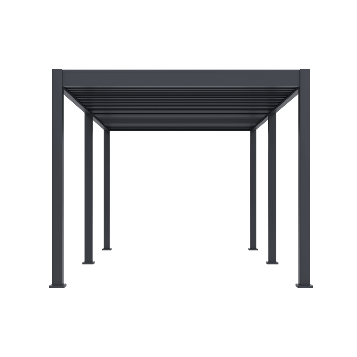 Orion Comfort vrijstaand lamellen overkapping 300x530 cm handmatig - Antraciet