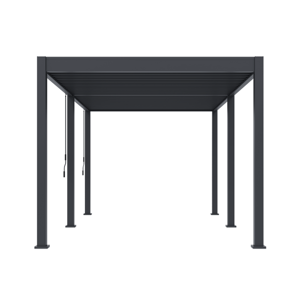 Orion Comfort vrijstaand lamellen overkapping 300x530 cm handmatig - Antraciet