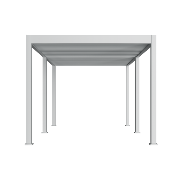 Orion Comfort vrijstaand lamellen overkapping 300x530 cm handmatig - Wit