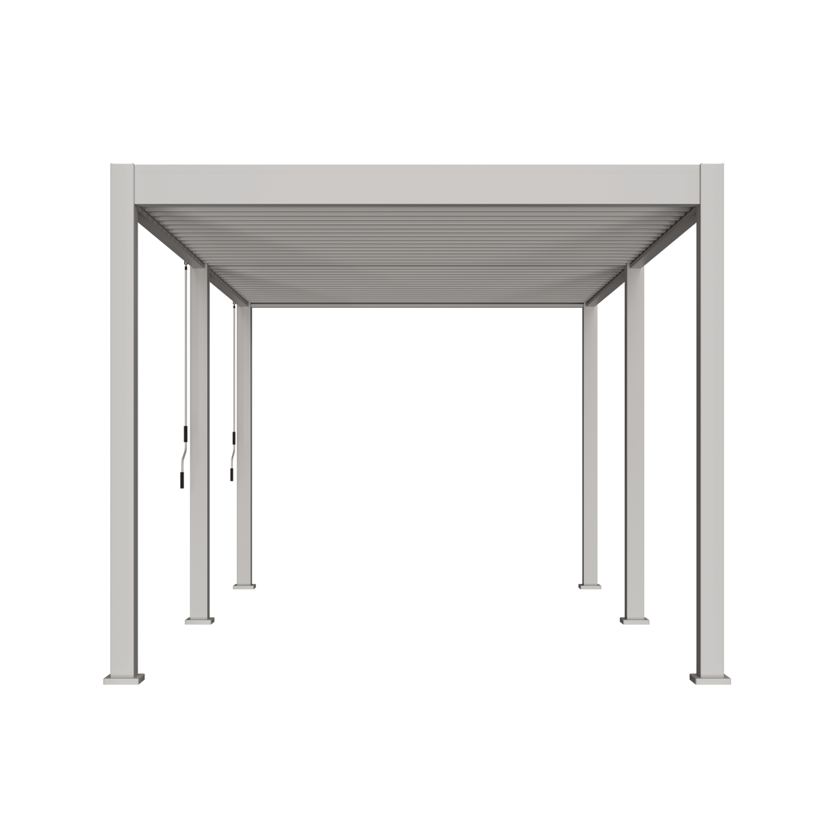 Orion Comfort vrijstaand lamellen overkapping 300x530 cm handmatig - Zand