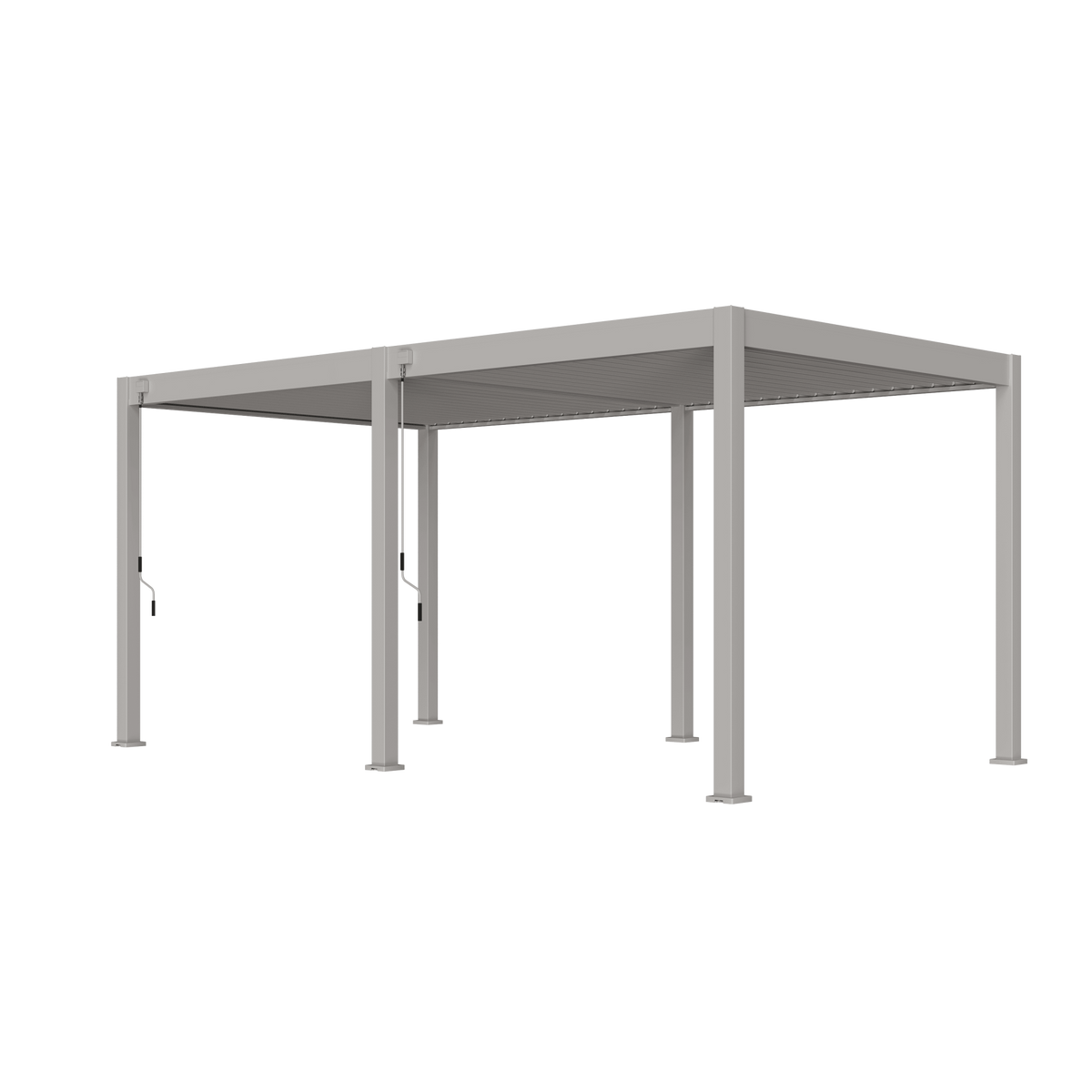 Orion Comfort vrijstaand lamellen overkapping 300x530 cm handmatig - Zand