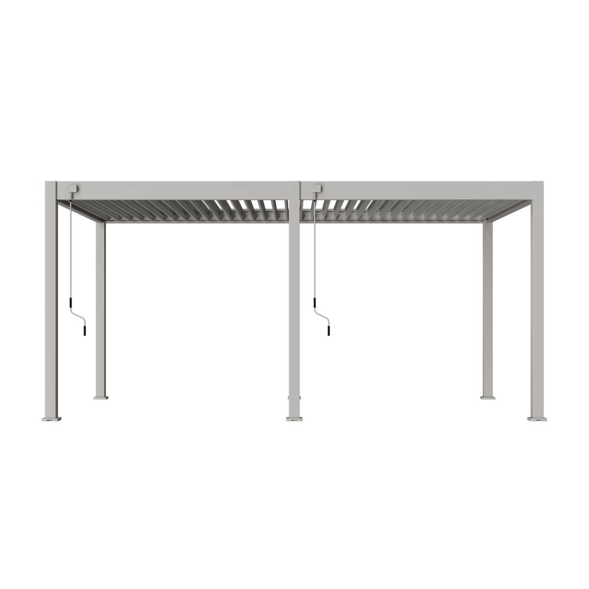 Orion Comfort vrijstaand lamellen overkapping 300x530 cm handmatig - Zand