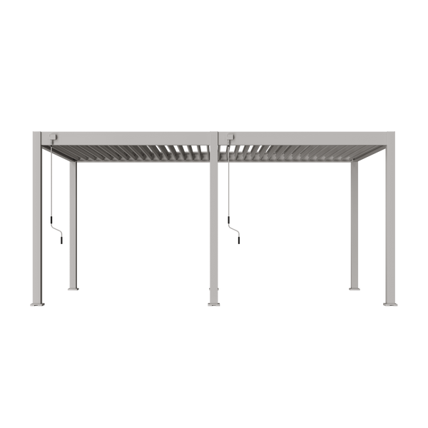 Orion Comfort vrijstaand lamellen overkapping 300x530 cm handmatig - Zand