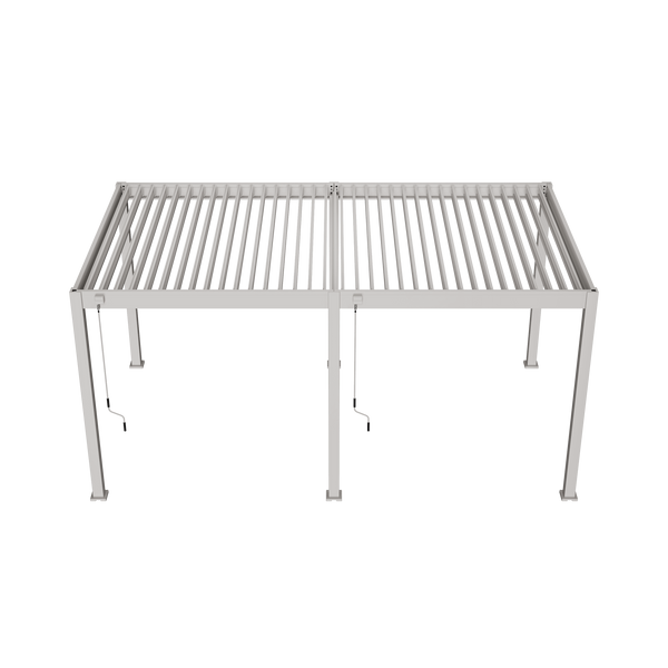 Orion Comfort vrijstaand lamellen overkapping 300x530 cm handmatig - Zand