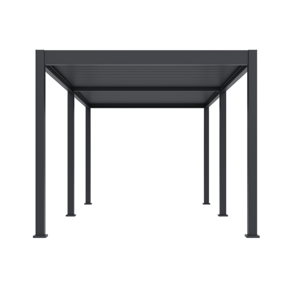 Orion Comfort vrijstaand lamellen overkapping 300x600 cm handmatig - Antraciet