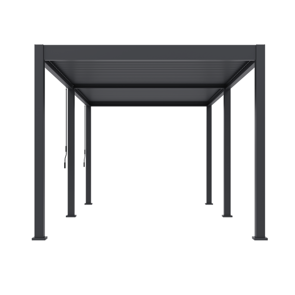 Orion Comfort vrijstaand lamellen overkapping 300x600 cm handmatig - Antraciet