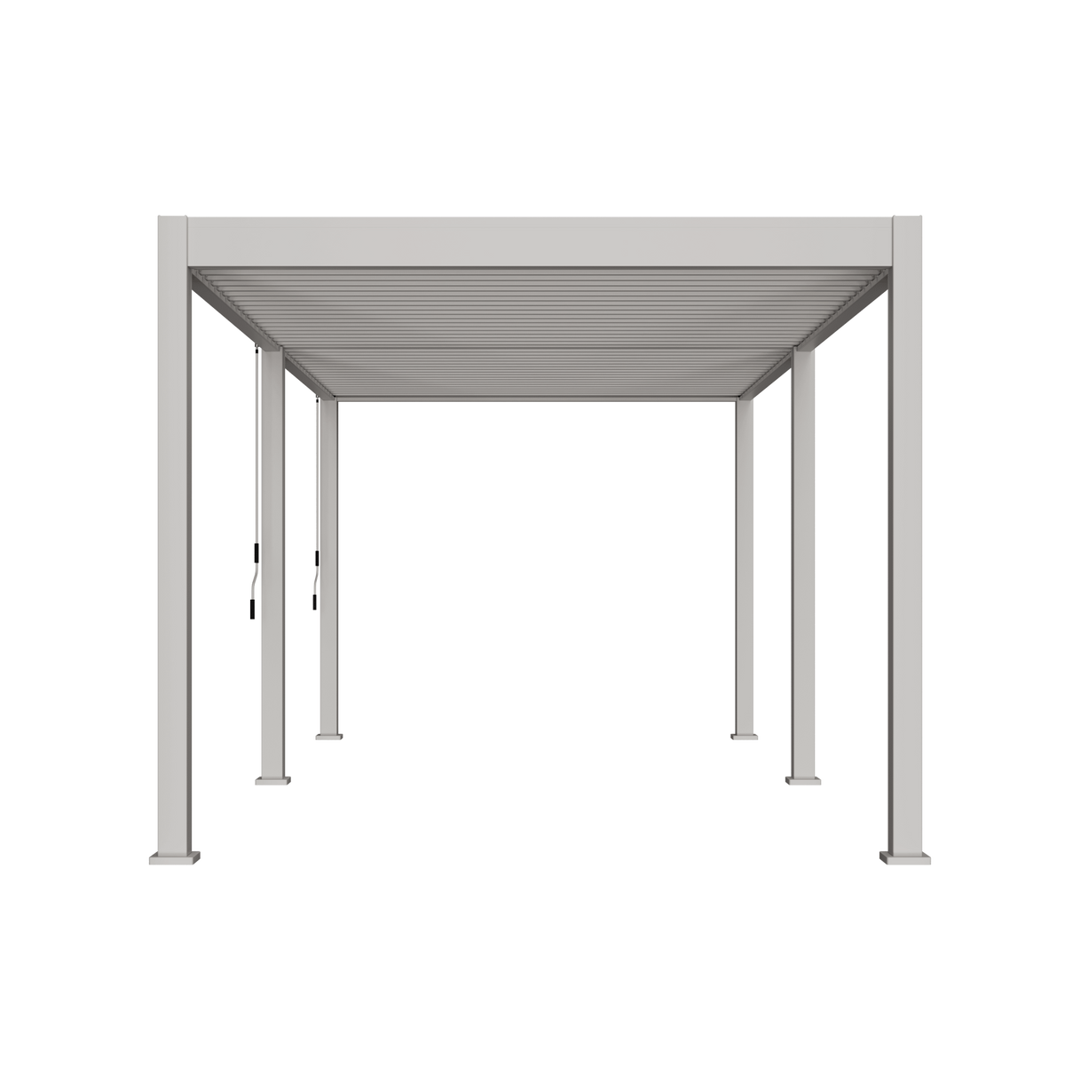 Orion Comfort vrijstaand lamellen overkapping 300x600 cm handmatig - Zand