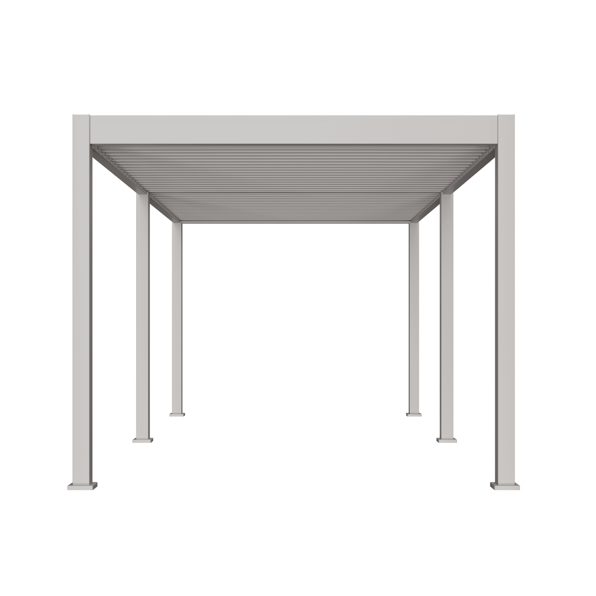 Orion Comfort vrijstaand lamellen overkapping 300x600 cm handmatig - Zand