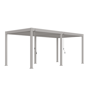 Orion Comfort vrijstaand lamellen overkapping 300x600 cm handmatig - Zand