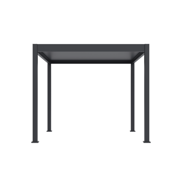 Orion Deluxe vrijstaand lamellen overkapping 300x300 cm handmatig - Antraciet