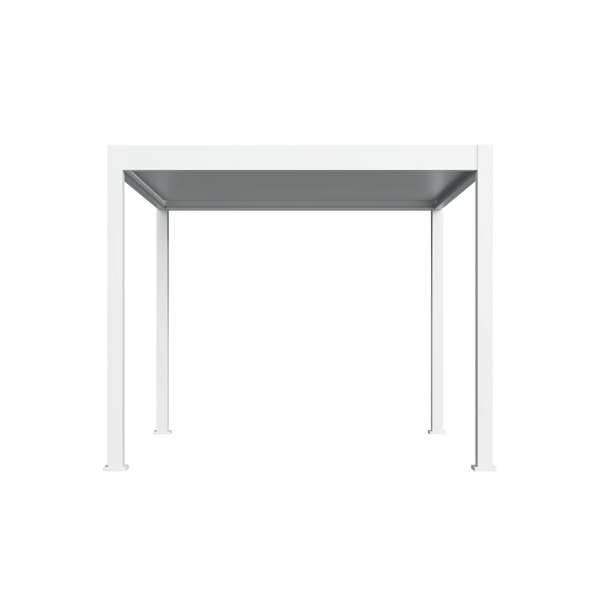 Orion Deluxe vrijstaand lamellen overkapping 300x300 cm handmatig - Wit