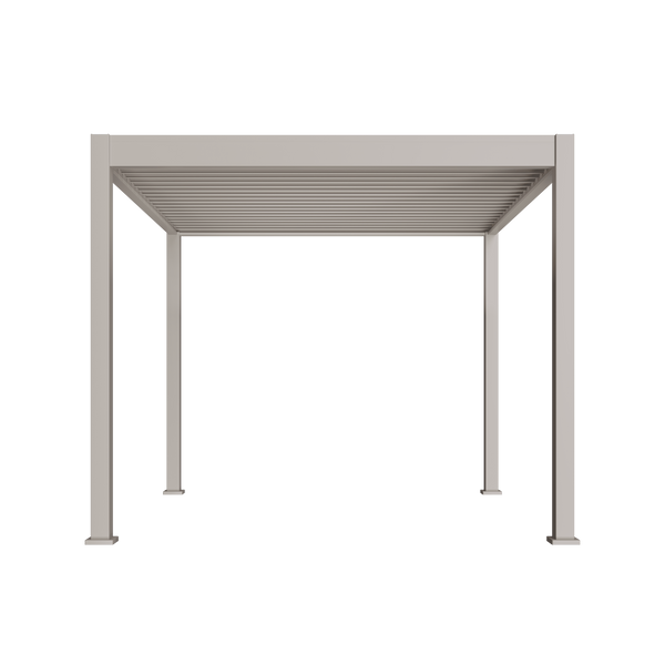 Orion Deluxe vrijstaand lamellen overkapping 300x300 cm handmatig - Zand