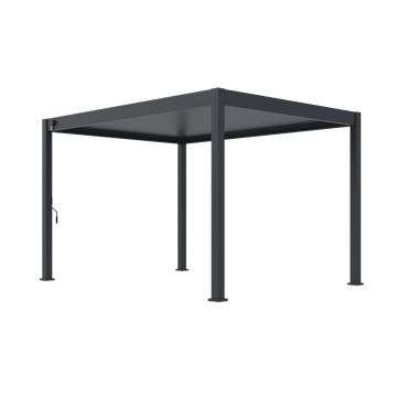 Orion Deluxe vrijstaand lamellen overkapping 300x400 cm handmatig - Antraciet